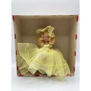 Nancy Ann Storybook Doll ‘Daffy-Down Dilly’ #171 Bisque with Original Box